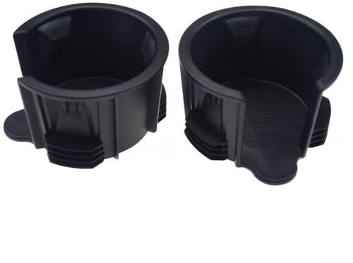 ZYNCUE 2 Pack Center Console Cup Holders Insert for Rover LR2 for LR3 LR4 for Range for Rover L322 L405 Sport L320 L494 for Discovery for Freelander 2