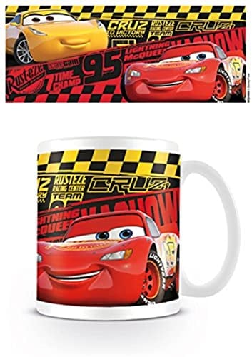 Pyramid International Cars 3 (Duo) Official Boxed Ceramic Coffee/Tea Mug, Paper, Multi-Colour, 1 Count (Pack of 1)
