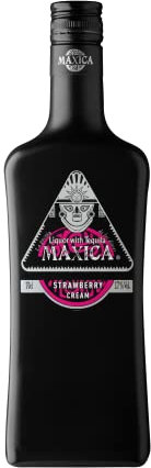 Maxica Tequila Crema Fresa de 17º - 70 cl