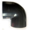 VMC PVC-U 32mm 90° Rohrbogen mit 2 X Klebemuffe, Schwarz, Druckklasse PN 10 = 10 bar nach DIN 8063, Ideal für Teichbau & Poolbau