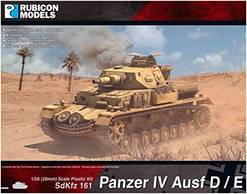 German Panzer IV Ausf D/E (SdKfz 161) (Rubicon Models)
