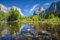 Muralo Photo Wallpaper Landscape 270 x 405 cm Non-Woven Wallpaper Mountains Stones River Trees Living Room Bedroom Modern Murals XXL Nature Panorama Wall Decoration