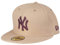 New Era 59Fifty Fitted Cap - New York Yankees beige - 7 1/2