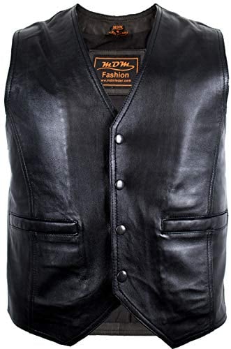 MDM Lederweste aus Lammleder (6XL)