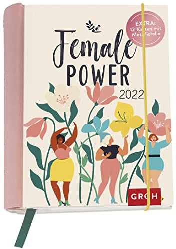 Female Power 2022: Wochenkalender mit 12 Postkarten (Terminplaner für die Handtasche)