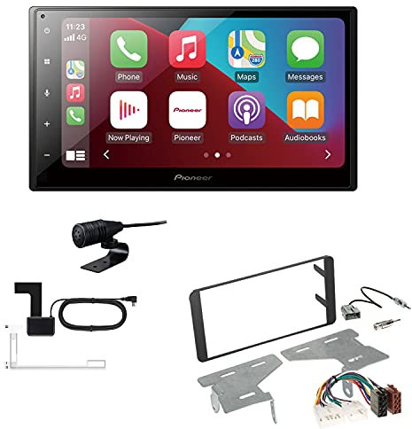 Pioneer SPH-DA160DAB 2-DIN Autoradio CarPlay Android Auto Bluetooth DAB USB passend für Toyota GT 86 Coupe ab 2012 schwarz