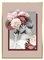 STYLER Gerahmtes Bild B & W Girl 50 x 70 cm I Artbox goldener Rahmen Frau gold Blumen rosa modern Bouquet schwarzweiss Wandbild Wohnzimmer Schlafzimmer Wanddeko Home Kunstdruck mit