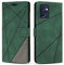 SONWO Case for OPPO Find X5 Lite, Premium PU Leather Flip Wallet Case Magnetic Closure Cover Case Card Slots kickstand Phone Case for OPPO Find X5 Lite, Green
