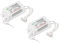 PATIKIL 4x2x1 Elektronischer Ballast 2Paket 220V AC 22/40-Watt Ring Fluo Lamp Silberton