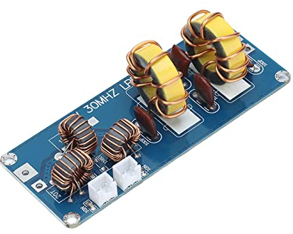 Filterplatine, LPF 1KW 30MHZ Tiefpassfiltermodul Signal-Audio-Leistungsfiltermodul SWR-Filterplatine Für HF-Stromversorgung SSB-Verstärker