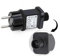 Transformateur LED CZJUTAI IP44 Alimentation pour éclairage de Noël avec prise - Prise européenne (Socle à vis - Constant allumé - DC4.5V 1.35W)