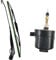 VHEUHZ Scheibenwischermotor 12V Armwischermotor Windschutzscheibenwischer 105° für Traktoren Traktor Boot Universaltyp