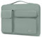 MOSISO 360 Protective Laptop Case 13.3 inch, 13-13.3 inch Laptop Sleeve Compatible with MacBook Air/Pro 13 / Pro 14, HP Dell ASUS Lenovo, Side Open Bag with 2 Raised&1 Flapover Pockets, Antique Green