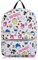 Fast Forward Sanrio Hello Kitty Rucksack für Damen, Hello Kitty, niedlicher PU-Leder-Rucksack, Geldbörse, Schulter-Geldbörse, Hello Kitty and Friends, Tagesrucksäcke