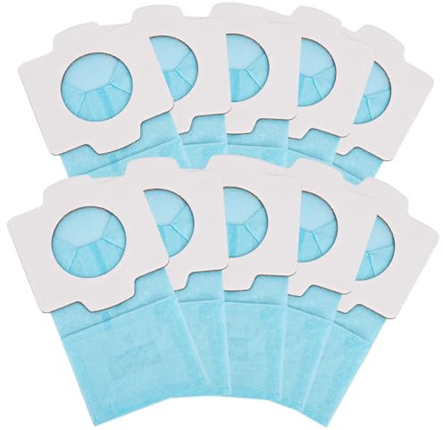 10 Stück Paper Pack Staubsauger für Makita DCL182, CL107, CL072, CL102, BCL142, BCL182