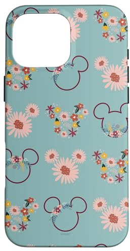 iPhone 16 Pro Max Disney Mickey Mouse Flowers and Daisy Print Case