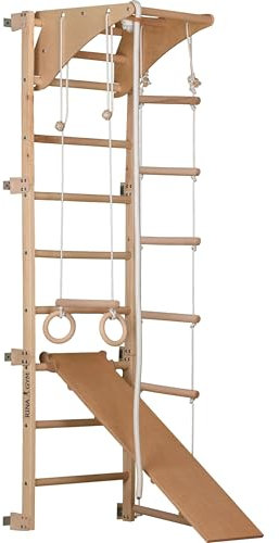 Sprossenwand für Heimtraining (Eco-pine+slide)