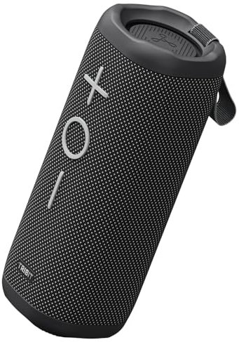 Tribit StormBox Lava tragbarer Bluetooth-Lautsprecher, 80W Funklautsprecher, 24H Spielzeit, IP67 wasserfest, Bluetooth 5.4, EQ, Bass, eingebautes Mikrofon, TWS für Camping/Strand/Party/Outdoor