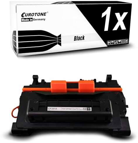 Eurotone Toner Tonerpatrone kompatibel für HP LaserJet Enterprise M604 M605 M606 M630 ersetzt CF281A 81A