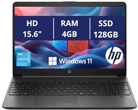 HP 250RT G9 - Notebook Display 15,6 HD - Processore Intel N150 4 Core fino a 3.6Ghz - Ram 4Gb SSD 128Gb - Pc Portatile con Windows 11 Pro