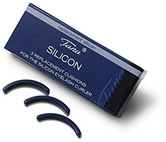 TANA Ersatzsilikon für Tana Wimpernzange 3 Stück | blaue Ersatzsilikone für alle Augenformen I Perfekte Eyelashes (3 Ersatzsilkone blau)