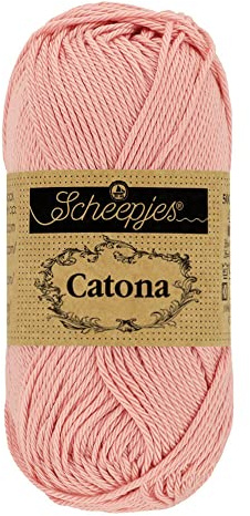 Scheepjes - Scheepjes Catona 408 Old Rose Yarn - 1x25g