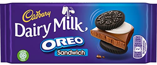 Cadbury Dairy Milk Oreo Sandwich Chocolate Bar, 96 g