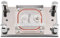 CPU Waterblock, Bloque de Refrigeración por Agua para Computadora con base de cobre para AM2 / AM2 + / AM3 / AM3 + / AM4 / FM2 + CPU, sistema de refrigeración líquida para computadora