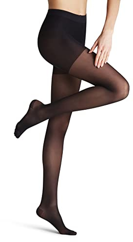 FALKE Lufthansa Travel & Comfort femme Energize 30 DEN collants transparents effet voile unis mats compression moyenne meilleure circulation sanguine fil fin doux 1 paire