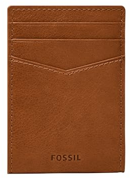 Fossil Brieftasche für Herren – Andrew Öko-Leder-Magnetkartenetui, Ml4173216 – 7,1 cm L x 0,6 cm B x 10,2 cm H