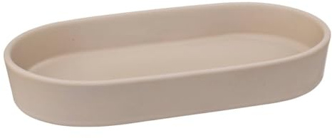 5five Tablett aus Steingut, Farbe Beige, Natur