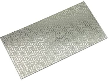 Papel de lija con revestimiento de diamante, hojas de papel abrasivo de 200 x 100 mm, accesorio de lijado para afilar, pulir y moler, grano 150