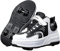 CALMR Schuhe Mit Rollen Versenkbarer Technischer Skateboardschuhe Sport Schuhe Kinder Rollschuhe Outdoor Turnschuhe Für Mädchen Jungen,Black-41 EU
