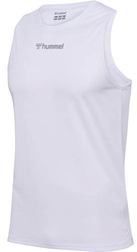 Hummel Herren Hmlrun Singlet S/L T-Shirt, Weiß, XL EU