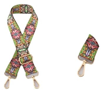 Schultergurt Tragegurt Tragetaschen-Taschengurt, austauschbarer bunter Umhängetaschen-Messenger-Zubehör-Handtaschengurt for Damen Umhängegurt Taschengurt ( Color : E131 , Size : Light Gold Buckle )