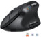 MEETION Ergonomische Maus, Kabellose Vertikale Wiederaufladbare Mäuse, 4 Einstellbare DPI 2400, Bluetooth 5.2+5.2+USB-Maus für Windows/Mac, für Laptop/PC/Computer/iPad - Schwarz