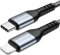 BLACKSYNCZE Cavo USB C a Lightning, 1M [Certificato MFi] Cavo iPhone Tipo C Power Delivery Carica Rapida USB C iPhone per iPhone 14 13 12 11 Pro Max 13 12 Mini XR XS X 8Plus 8 7Plus 7 SE 2020, Grigio