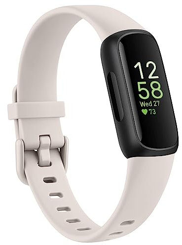 YLK Armband Kompatibel mit Fitbit Inspire 3 Armband für Damen Herren, Klassisches Silikon TPU Armbänder Sport Verstellbares Ersatzarmband für Fitbit Inspire 3 Uhrenarmband,Sternenlicht