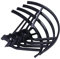 Wivplex Leichter Tello-Propellerschutz, Tello-Propellerblatt-Propeller-Schutzabdeckung, for DJI, RYZE Tello, for MINI, Drohnenteile Propeller-Crash-Schutz