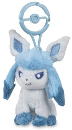 Pokemon Center Glaceon Adventure Partners Plush Key Chain