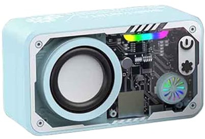 Altoparlanti all'aperto wireless, altoparlanti portatili - Audio con suono forte | Altoparlante audio surround 3D ricaricabile portatile con LED colorato per il viaggio in campeggio in casa