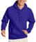 Hanes EcoSmart Felpa con Cappuccio da Uomo, in Pile, Viola, Medium