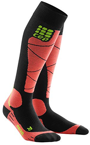 CEP Socks Black/Coral - II