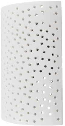 Lindby LED Deckenleuchte Jiru (Modern) in Weiß aus Gips/Ton (1 flammig, E14) - Lampe Deckenlampe Flurleuchte