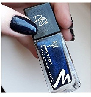 Manhattan Collections Even Angels Have A Dark Side Last & Shine Nail Polish Nr. 004 Moonlight Magic 10 ml