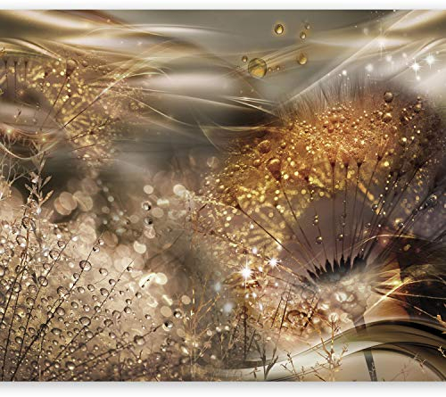 murando - Vlies Fototapete Abstrakt 350x256cm - Foto Tapete Schlafzimmer Wohnzimmer Moderne Vliestapete XXL Wandtapete Motivtapeten 3d Effekt Wand Dekoration - Blumen Pusteblumen b-A-0360-a-b
