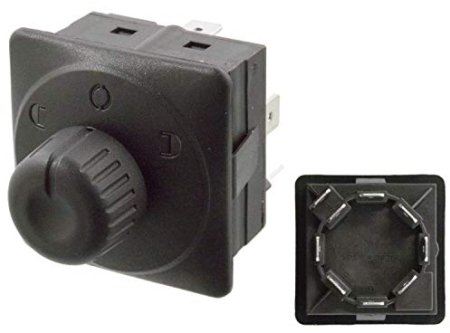 febi bilstein 100873 Schalter für Spiegelverstellung , 1 Stück, Black