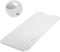 MASS DYNAMIC Extra-Long Non-Slip Bath Mat – 100x40cm Opaque White Shower Mat with 200 Suction Cups & 176 Drain Holes, Anti Mould, Machine Washable, BPA-Free, Safe for Kids, Elderly & Pets