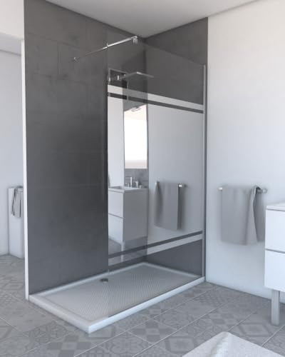 Aurlane FAC452 Shower Wall, Multi-Coloured