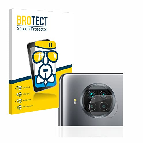 BROTECT Protector Pantalla Cristal para Xiaomi Mi 10T Lite (SÓLO Cámara) Protector Vidrio - [Dureza 9H, Anti-Arañazos]